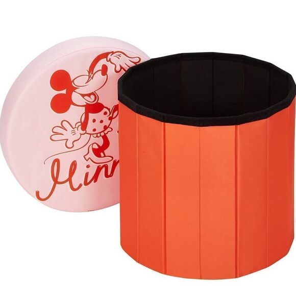 Disney NWT Fresh Home Elements Disney‎ Mouse, 15 Pouf toy box ottoman storage - Picture 5 of 7
